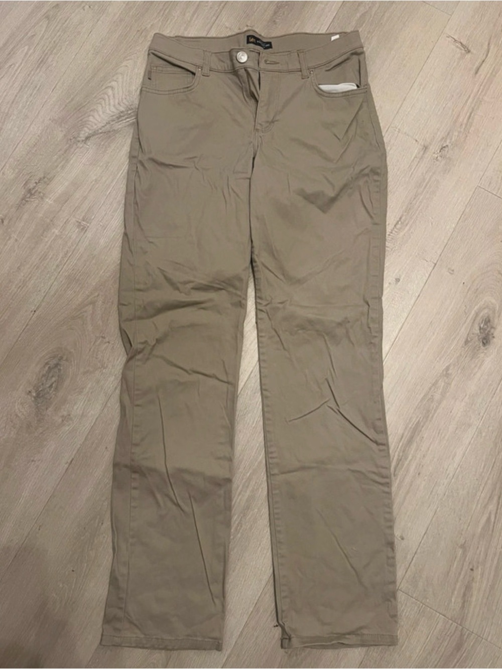 Lee Women's Straight Leg Pants - Taupe